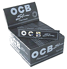 OCB slim black - Zigarettenpapier